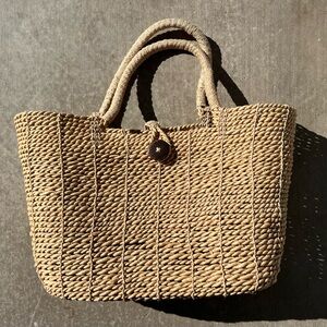 Cherokee Natural Woven Tote Bag